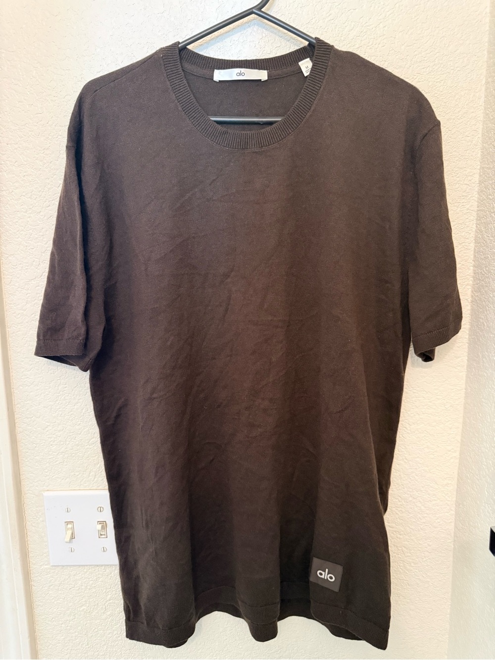 ALO Yoga Men's Short Sleeve Knit Crewneck - Brand new without tags